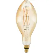 Eglo E27 LED E140 BIG SIZE ravfarget pære med varmt hvitt lys