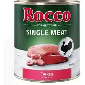 Rocco Økonomipakke Single Meat 12 x 800g - Kalkun