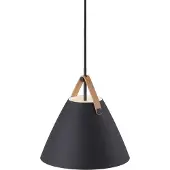 DFTP Hengelampe Strap i svart, Ø 27 cm