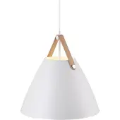 DFTP LED-pendellampe Strap 36, hvit
