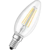 Osram LED-lyspære Candle Filament 806lm 5,5W/827 (60W) Clear E14