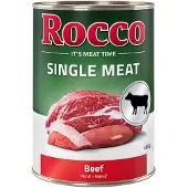 Rocco Single Meat 6 x 400 g - Storfe
