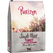 Purizon Single Meat kalkun med lyngblomst - 2,5 kg