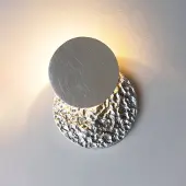 Holländer LED-vegglampe Coronare Piccolo, sølv