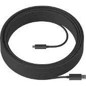 Logitech Strong - USB-kabel - USB-type A (hann) til USB-C (hann) - USB 3.1 - 10 m - plenum, Active Optical Cable (AOC) - for Room Solution Huddle, Large