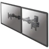 NeoMounts FPMA-W960D - Brakett - full bevegelse - for 2 LCD-skjermer - svart - skjermstørrelse: 10-27 - veggmonterbar