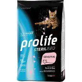 PROLIFE Cat Sensitive sterilisert svinekjøtt og ris - 7 kg