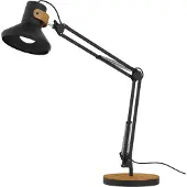 Unilux Lampe, Baya bambus, svart/tre
