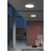 LINEA LIGHT Tara R LED-taklampe, rund, Ø 41 cm