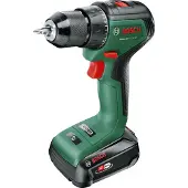 Bosch UniversalDrill 18V-60 bor-/skrumaskin 60 Nm, 2,0 Ah batteri + lader