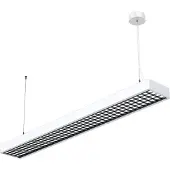 Arcchio Susi LED-hengelampe til kontor, hvit, 120 cm, 4000K, DALI