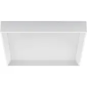 LINEA LIGHT Tara Q LED-taklampe, kantet, 40 x 40 cm