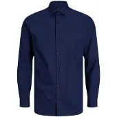 Jack & Jones Blaparker Skjorte Med Lange Ermer