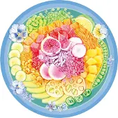 Ravensburger Poke Bowl, 500 stykker, Mat og drikke, 12 år