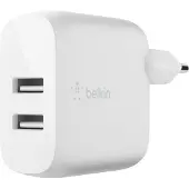 Belkin Dual Usb-a Vegglader X2 12w