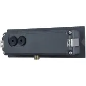 LUCANDE LED innfelt vegglampe Loya, 23 x 8 cm, grå, IP54