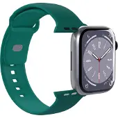 Puro ICON - Elastisk bånd for Apple Watch 42/44/45/49 mm (S/M & M/L) (Jade)