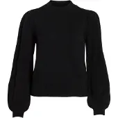 Vila Høyhalset Strikket Pullover