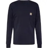 Carhartt WIP Pocket Langermet T-skjorte blå