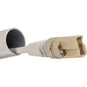 Sollux Hengelampe Thin, hvit, 30 cm, 3-lampe, lineær