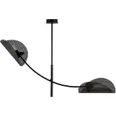 Emibig Taklampe Gladio, svart, 2 lyskilder