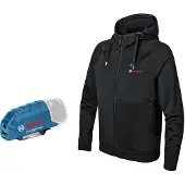 Bosch varmehettegenser GHH 12+18V XA med lader GAA 12V-21 Størrelse L