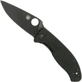 Spyderco Tenacious foldekniv, svart