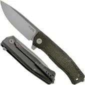 Lionsteel MYTO Micarta foldekniv, grønn