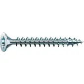 Spax 1191010500803, Skru, Metall, Zink, Tre, Flathode, Torx, Metallisk
