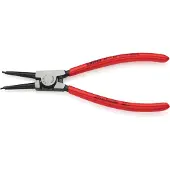 Knipex 46 11 A2, Låseringtang, Kromvanadiumstål, Plast, Rød, 180 mm, 134 g