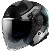 Mt Helmets Thunder 3 Sv Silton åpen Hjelm