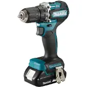 Makita DDF487RAJ - Drill/driver - trådløs - 2 hastigheter - 40 N·m - 2 batterier - 18 - 36 V