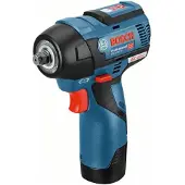 Bosch GDS 12V-115 Professional - Støtskiftenøkkel - trådløs - 2 hastigheter - 3/8" kvadratisk stasjon - 115 N·m - uten batteri - 10.8 - 12 V - SOLO