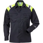 Fristads Skjorte Flamestat dame 7099 ATS Mørk marineblå 3XL