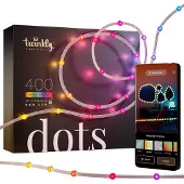 Twinkly Dots TWD400STP-TEU LED-lysslynge 400 LED RGB 20 m, gjennomsiktig kabel