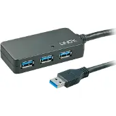 Lindy 3xusb 3.0 Dokkingstasjon 10 M