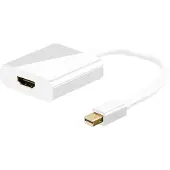 Pro miniDisplayPort/HDMI, 0,1 m, Mini DisplayPort, HDMI Type A (standard), Hvid, 1 stk.