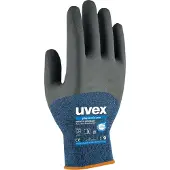 Uvex 6006211, Antrasitt, Blå, Grå, Voksen, Voksen, Unisex, 1 stykker, Elastan, Viskose, Polyamid