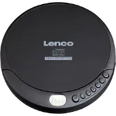 Lenco CD-200 - Portable CD-player with anti-shock - Black