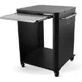 Cozze utebord med rustfritt uttrekksbord til 13/17"-pizzaovner