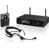 Sennheiser XSW 2-ME3-A, Headset-mikrofon, Kondensatormikrofon, Rack-monteringsmottaker, Metall, Kroppspakkesender, Akrylonitril-butadien-styren (ABS)
