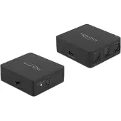 DeLOCK S/PDIF TOSLINK-splitter 1 inn 3 ut med USB-strømforsyning