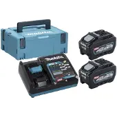 Makita STRØMFORSYNING 40V XGT (BL4050Fx2+DC40RA)