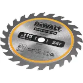 DeWalt 115MM 24T TCT SAW BLADE