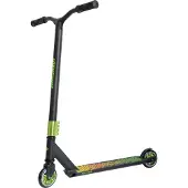 Schildkröt stunt-sparkesykkel kickless trehjuling stort aluminiumdekk (500 x 100 mm), robust Y-styre (510432)