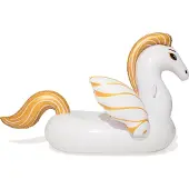 Bestway 41121, Gull, Hvit, Rideflåte, Vinyl, 3 år, 45 kg, 1520 mm
