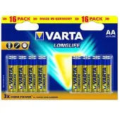 Varta Longlife - AA - 16-pk