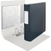 Leitz 180° Active Cozy - Hevarmbuefil - bokryggbredde: 82 mm - for A4 (210 x 297 mm) - kapasitet: 500 ark - fløyelsgrå