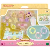 Sylvanian Families Trillingenes Badetidsfigurer