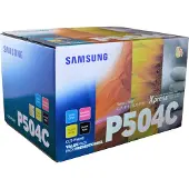 Samsung CLT-P504C - 4-pack - svart, gul, cyan, magenta - original - tonerpatron (SU400A) - for Samsung CLP-415, CLX-4195; MultiXpress SL-C1453, C14...
